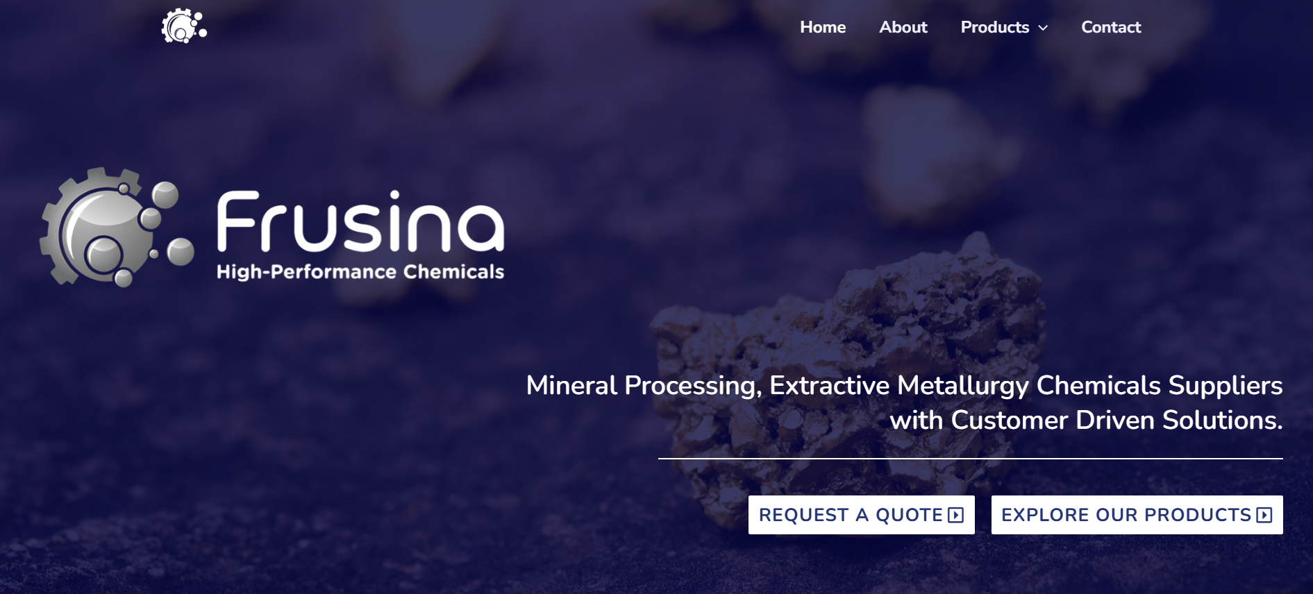 frusina holdings website hero